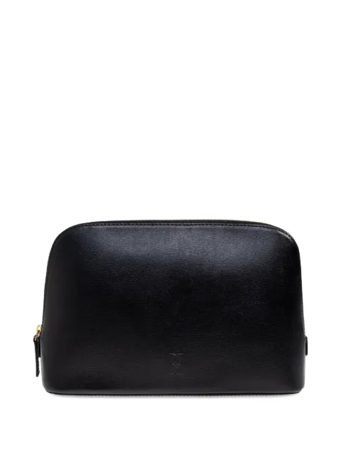 By Malene Birger Aya leather makeup bag Black 103860