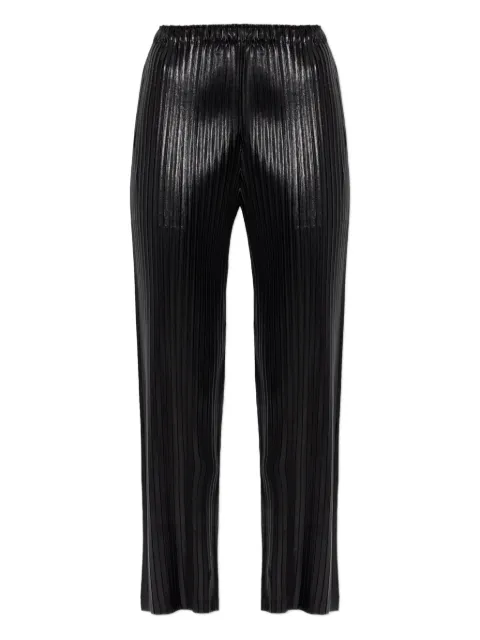Issey Miyake pleated trousers Black IM58FF103