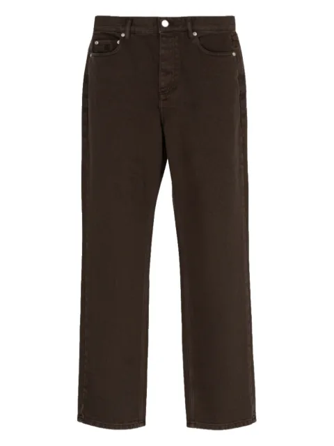 By Malene Birger Chicago organic cotton jeans Brown 103416