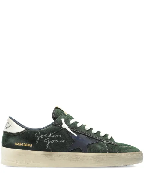 Golden Goose Stardan suede sneakers Green GMF00333F008104