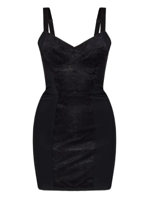 Dolce & Gabbana sleeveless mini dress Black F63G8TGDCLQ