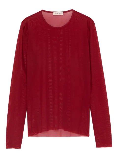 Blanca Vita long-sleeve top Red TIRILA6724