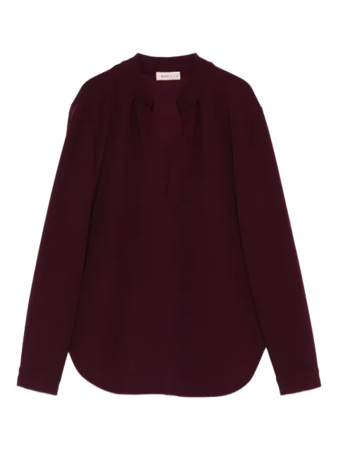 Blanca Vita V-neck blouse Red BITA4742