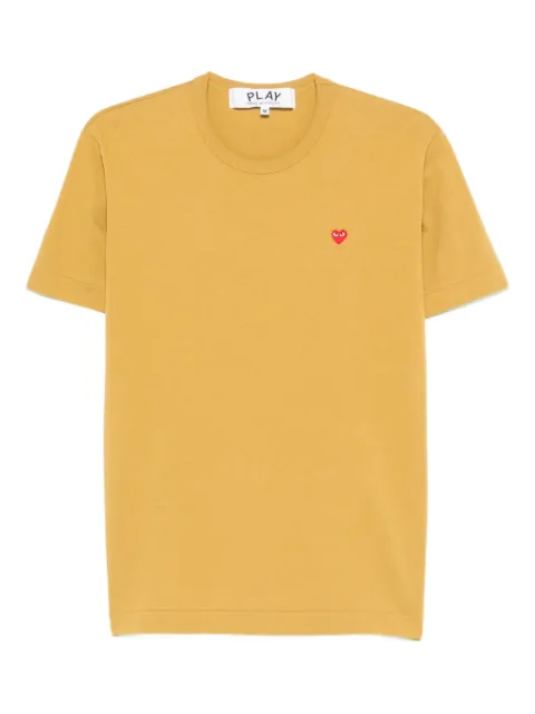 Comme Des Garçons Play Mini Heart T-shirt Yellow AXT314051