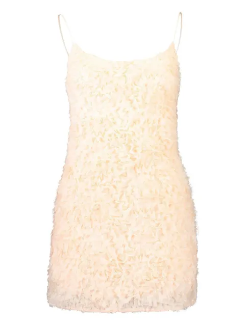 Aje Colette ruffled mini dress Neutrals 26RE5116SOPE