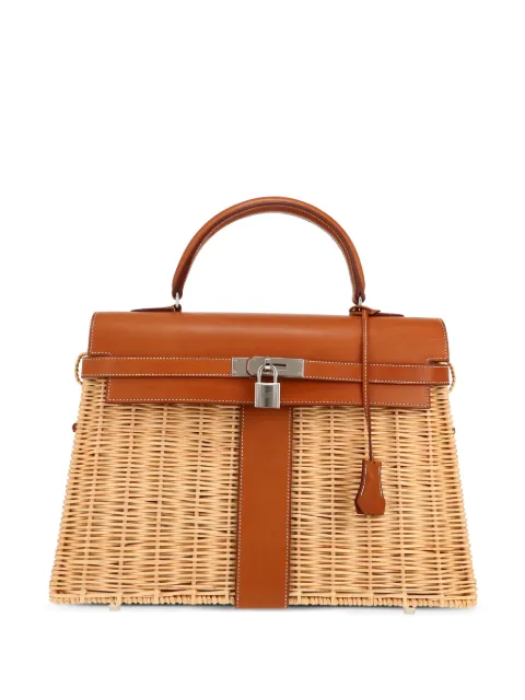 Hermès Pre-Owned 2018 Kelly Picnic 35 tote bag Neutrals 425438