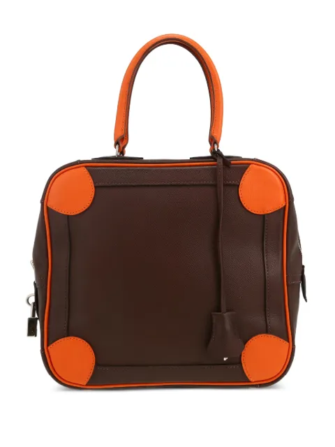 Hermès Pre-Owned 2005 Omnibus double-handle zip tote bag Brown 419959