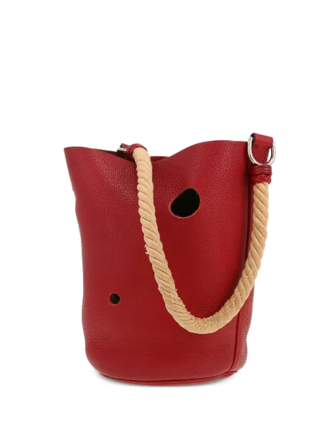 Hermès Pre-Owned 2007 Mangeoire rope-handle bucket bag Red 417593