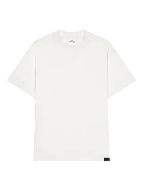 Courrèges logo T-shirt White 126JTS237JS0233