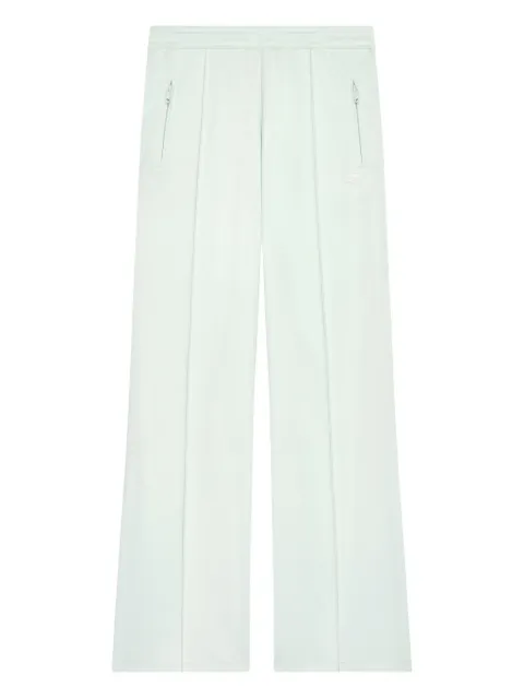 Courrèges zip-pocket elasticated-waistband track pants Green 126JPA557JS0091