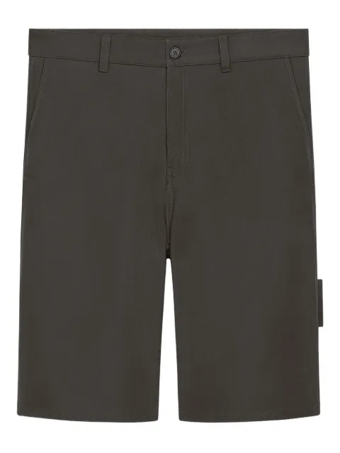 Courrèges Hammer button-fastening pockets shorts Grey 126CSH075CO0134
