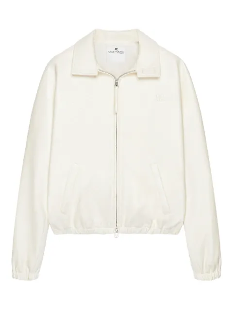 Courrèges zip-fastening jacket Neutrals 126CBL341VY0014
