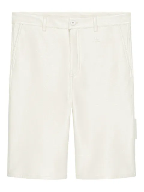 Courrèges Hammer pocket shorts White 126CSH075VY0014