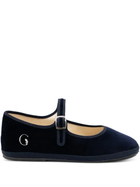 Gondolina Torcello Mary Jane adjustable-strap ballet flats Blue GPLBB