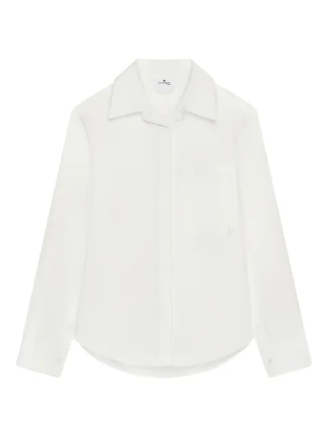 Courrèges patch-pocket shirt White 126CCH119CO0080