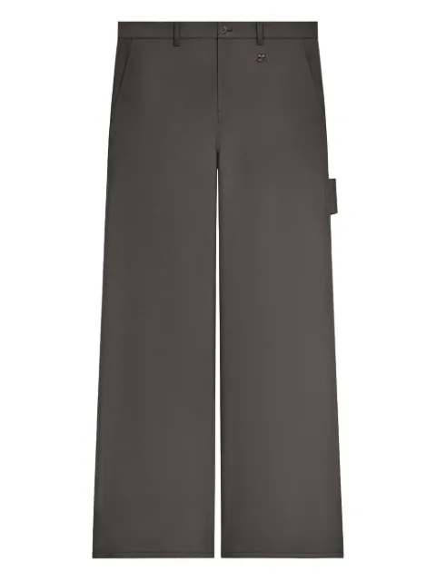 Courrèges belt-loops trousers Grey 126CPA674CO0134