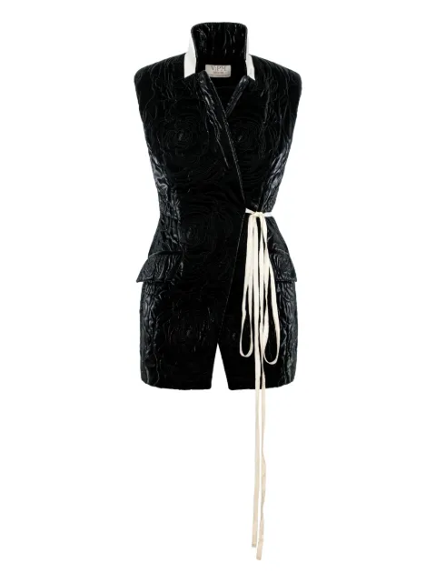 V:PM ATELIER Velma vest Black VMAVPMB