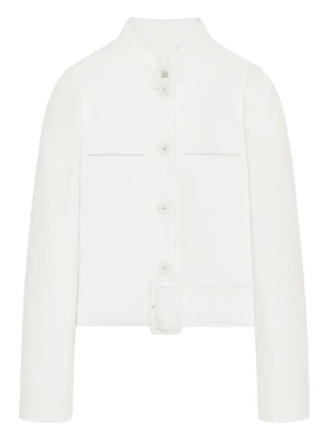 Courrèges buckle jacket White 126CVE146PL0260
