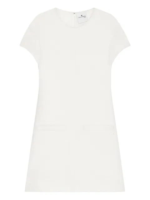 Courrèges A-line mini dress White 126CRO790PL0260