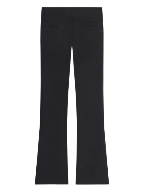 Courrèges heritage bootcut trousers Black 126CPA681PL0170