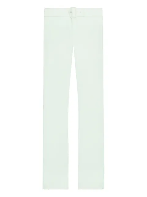 Courrèges buckled trousers Green 126JPA678PA0043