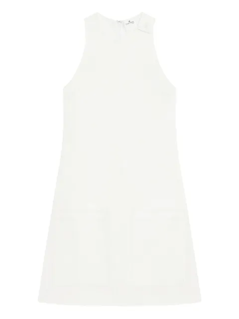 Courrèges sleeveless poplin dress White 126CRO770CO0172