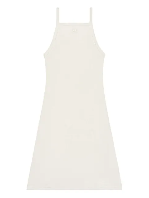 Courrèges sleeveless mini dress Neutrals 126JRO812JS0264
