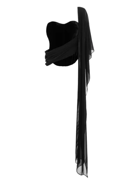 V:PM ATELIER Willow top Black WLWVPMB