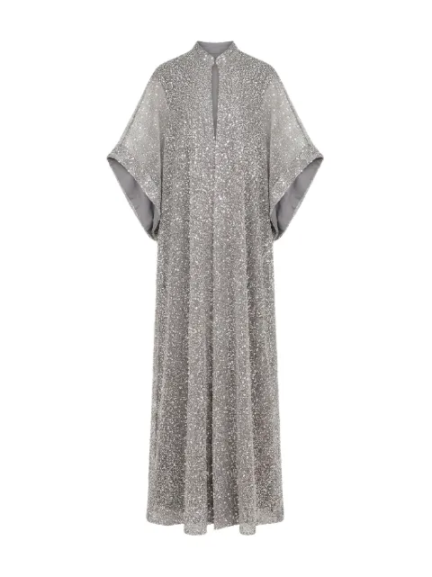 Gemy Maalouf sequin-embellishment maxi dress Grey EDCP252059KF
