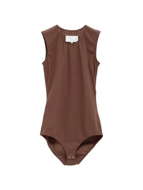 Maison Margiela sleeveless bodysuit Brown S29NA0179M20039