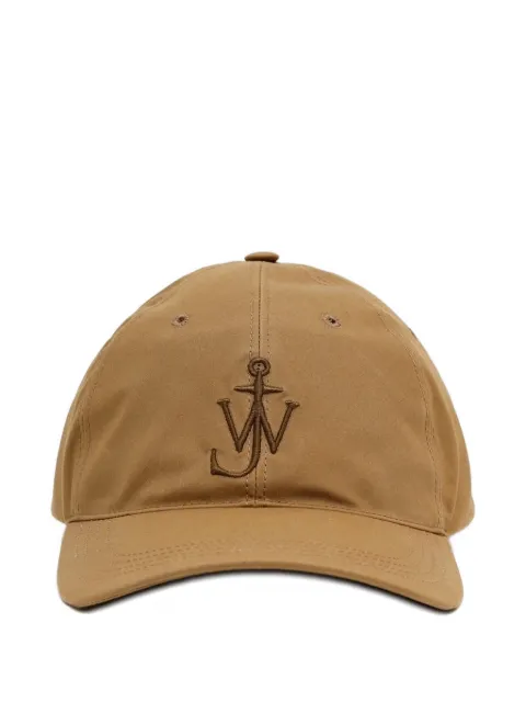 JW Anderson logo-embroidery baseball cap Neutrals AC0417FA0485