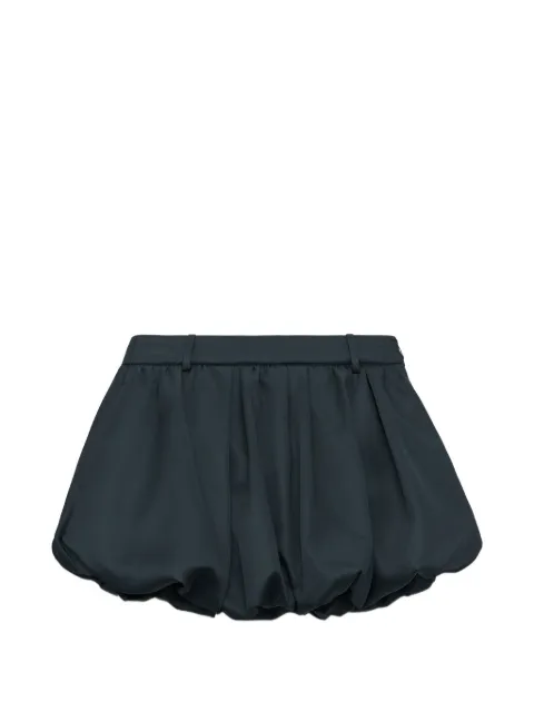 Dorothee Schumacher Shiny Statement mini skirt Blue 348525