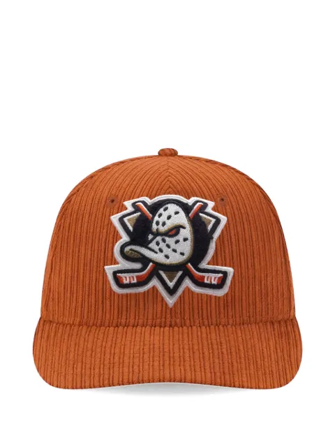 NEW ERA CAP Anaheim Ducks embroidered hat Orange 60758297