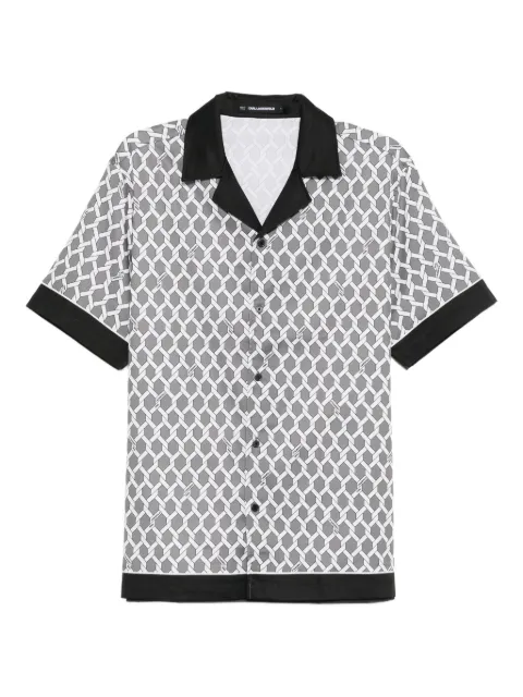 Karl Lagerfeld Aop Sslv shirt Grey B1M160022FJ