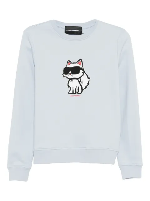 Karl Lagerfeld Ikon sketch sweatshirt Blue A4W200431KZ