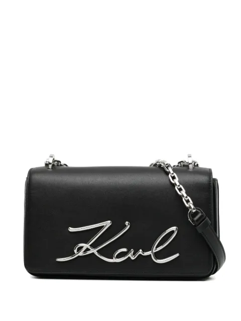 Karl Lagerfeld K/Signature small crossbody bag Black B1W300461AV