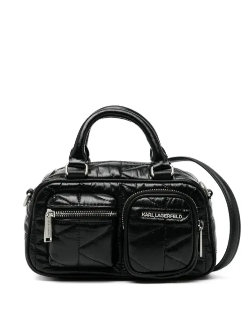 Karl Lagerfeld Kkuilt Pockets Sm bowling bag Black B1W300901AV