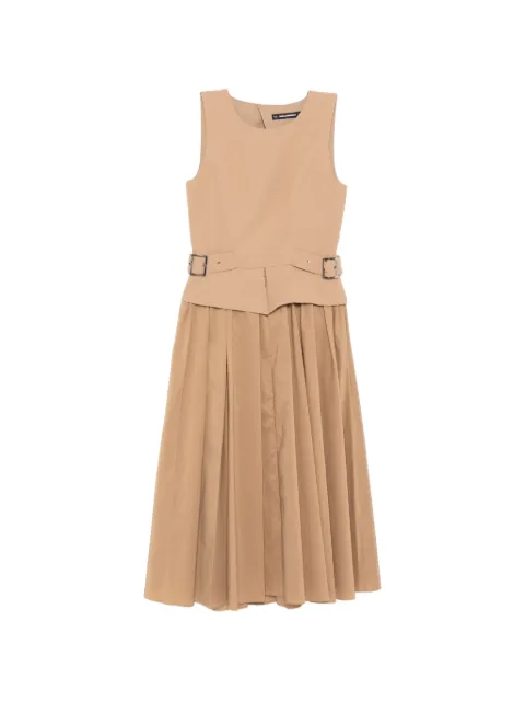 Karl Lagerfeld belt-detail midi dress Neutrals B1W130231LG