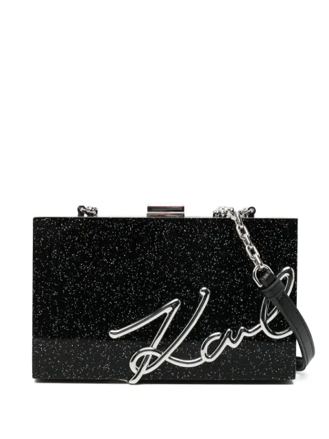 Karl Lagerfeld Ksoiree clutch bag Black A1W301241RC