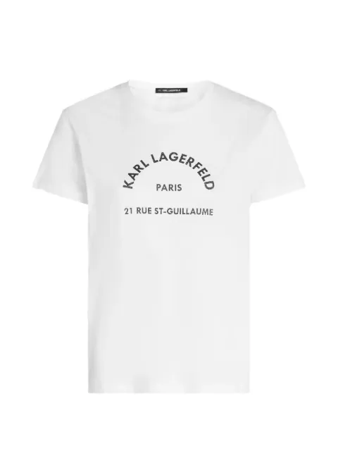 Karl Lagerfeld RSG Glitter T-shirt White B1W17033100