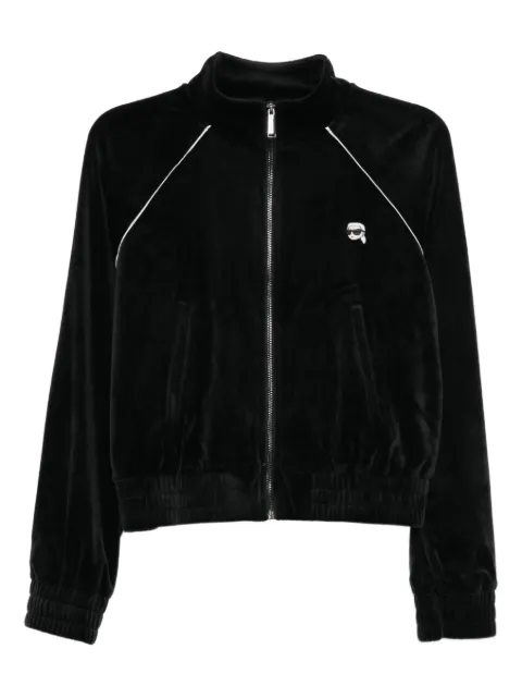 Karl Lagerfeld Ikon cropped jacket Black B1W20029999