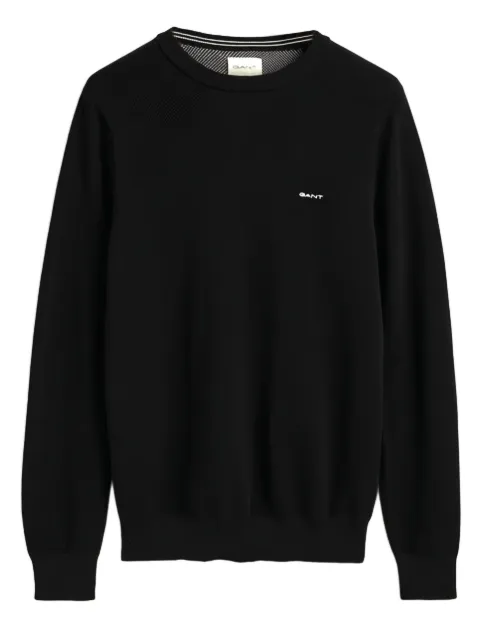 Gant textured sweater Black 8040521005