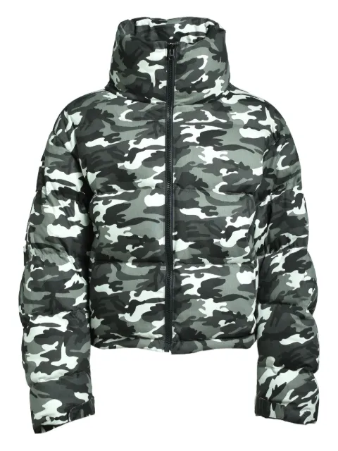 BREATH camouflage puffer jacket Grey BR25AWO0017SCAMO