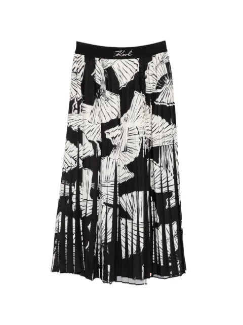 Karl Lagerfeld Commercial midi skirt Black B1W120082HF