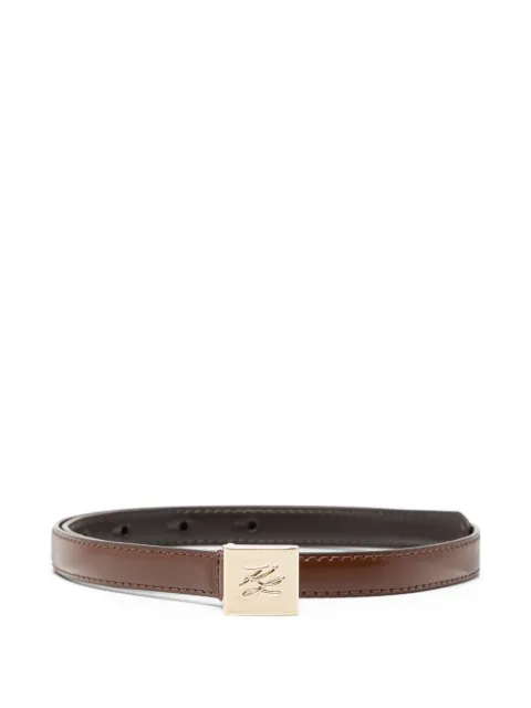 Karl Lagerfeld Kautograpgh belt Brown B1W33099141