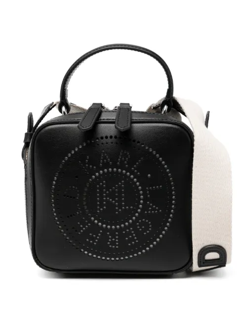 Karl Lagerfeld K/Circle perforated mini bag Black B1W300741AV