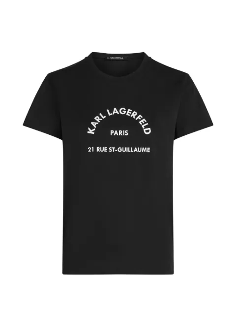 Karl Lagerfeld RSG Glitter T-shirt Black B1W17033999