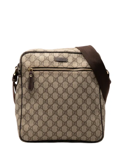 Gucci Pre-Owned 2000-2015 GG Supreme crossbody bag Brown 0WNWKVSVRM9LRBB7