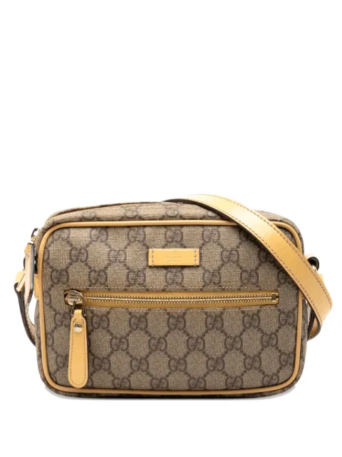 Gucci Pre-Owned 2000-2015 GG Supreme crossbody bag Brown 5E2CF7WS0IX9XGKM