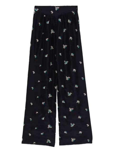 Forte Forte floral trousers Black 14869MYPANTS